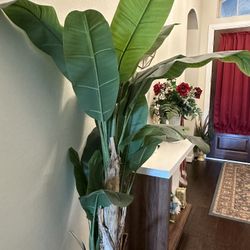 Realistic Indoor Banana Fake Plant