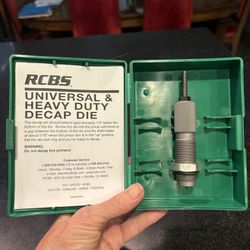 Reloading: RCBS 87585 Heavy Duty Depriming and Decapping Die, .27-.45 Caliber