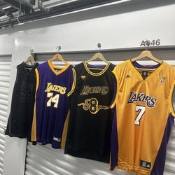 Lakers jerseys  Kobe and Lamar Odom