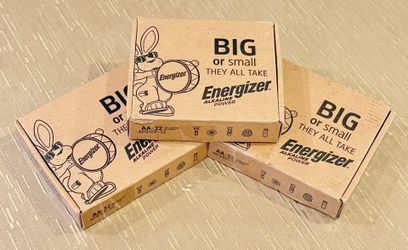 Energizer AA Batteries (3 Boxes / 96 Total) – $36 – Great Deal
