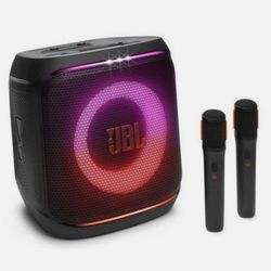 JBL Party Box Encore 2 W/ Two wireless mics Brand New In box