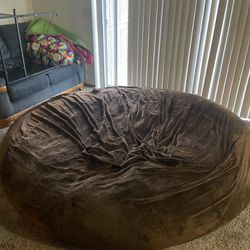 8 foot memory foam bean bag