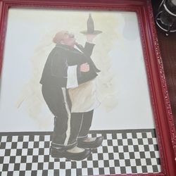 3 Italian Chef Pictures In Frame