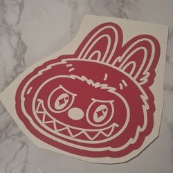Pink Labubu Sticker