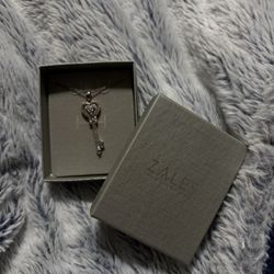 Heart Key Necklace (Zales)