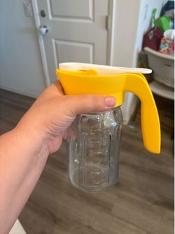 Glass Milk Pitcher