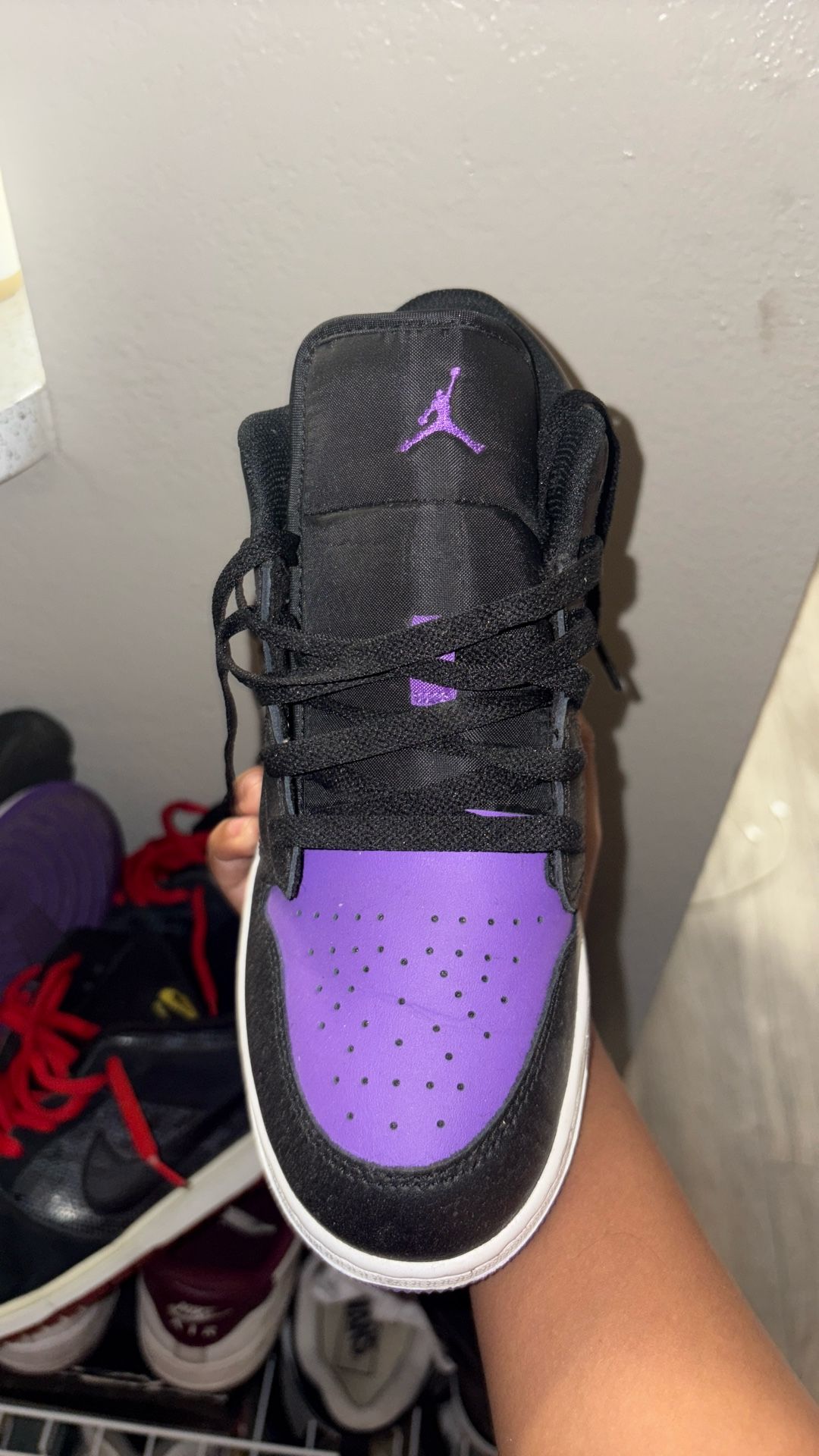 ‘Purple Venom’ Air Jordan 1s Lows
