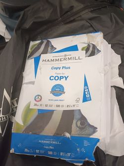 Hammermill Copy Plus Paper 8.5x11 500 Sheets