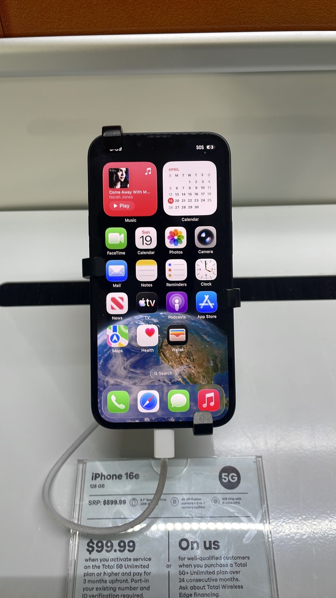 iPhone 16e For $342 Price Includes 3mo Service.