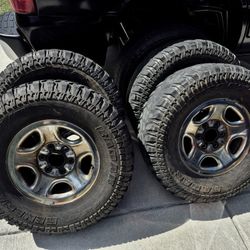 🚛 32 inch Tires ➕ CHEVY Wheels | BADASS! | THICK | OFFROAD | GMC/YUKON/TAHOE/SUBURBAN/SILVERADO 🛞