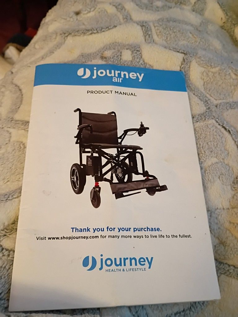 Brand New Journey Air Electric Wheelchair