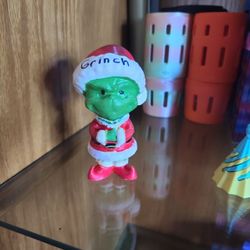"Hand-Painted 3D Printed Grinch Figures + Flexi Christmas Tree - Holiday Decor Bundle 🎄😈"