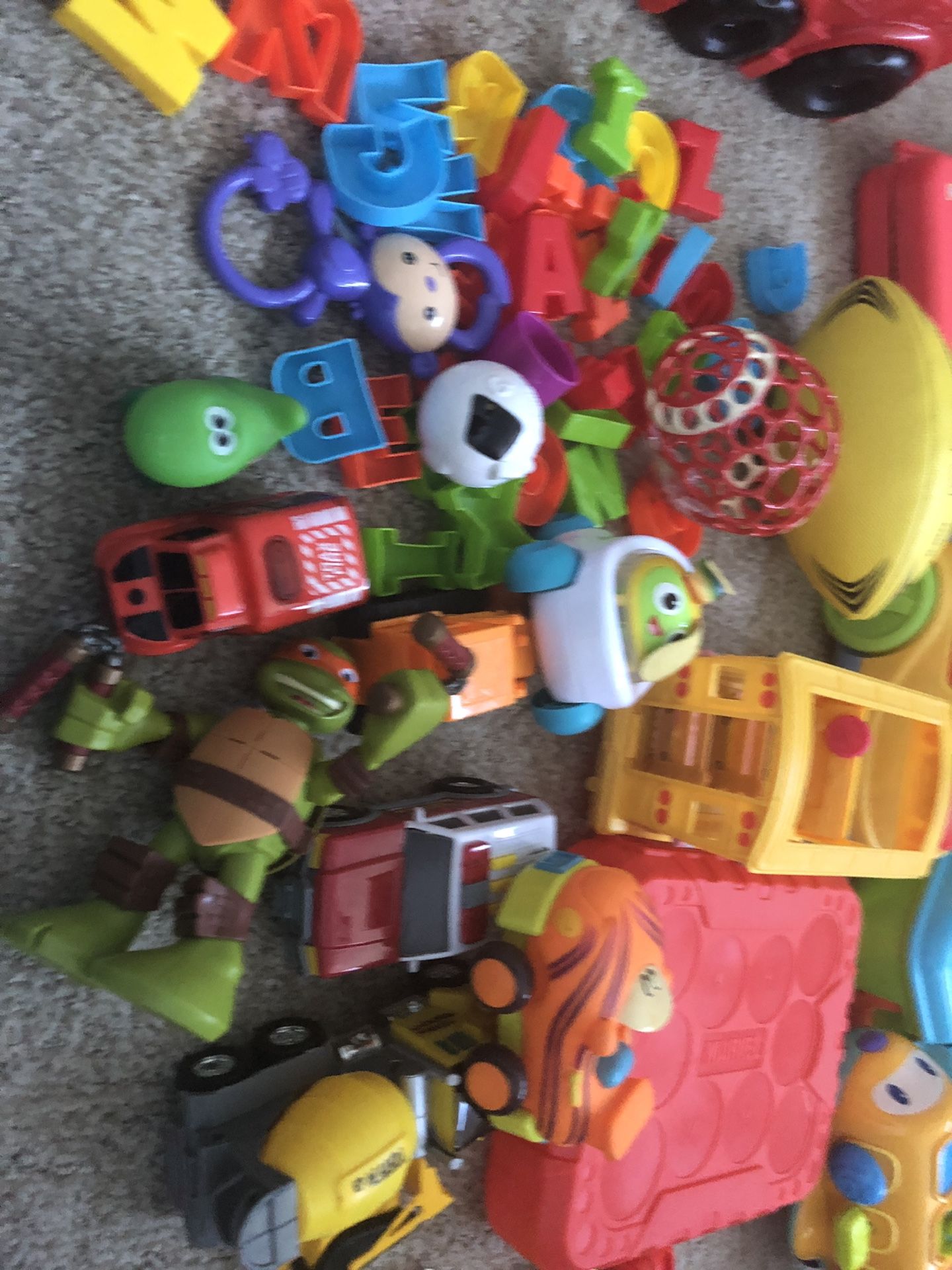 New or lightly used baby/ Toddler toys