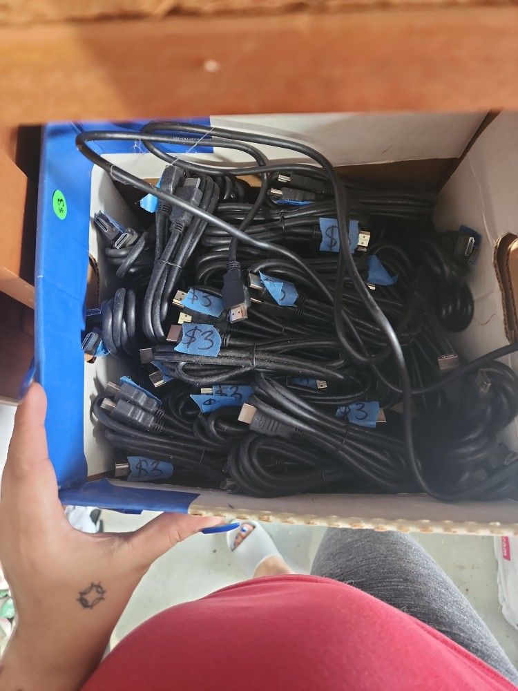 Box Of HDMI Cords