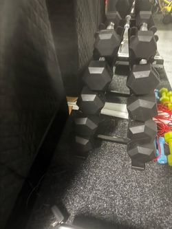 Dumb bell set weights
