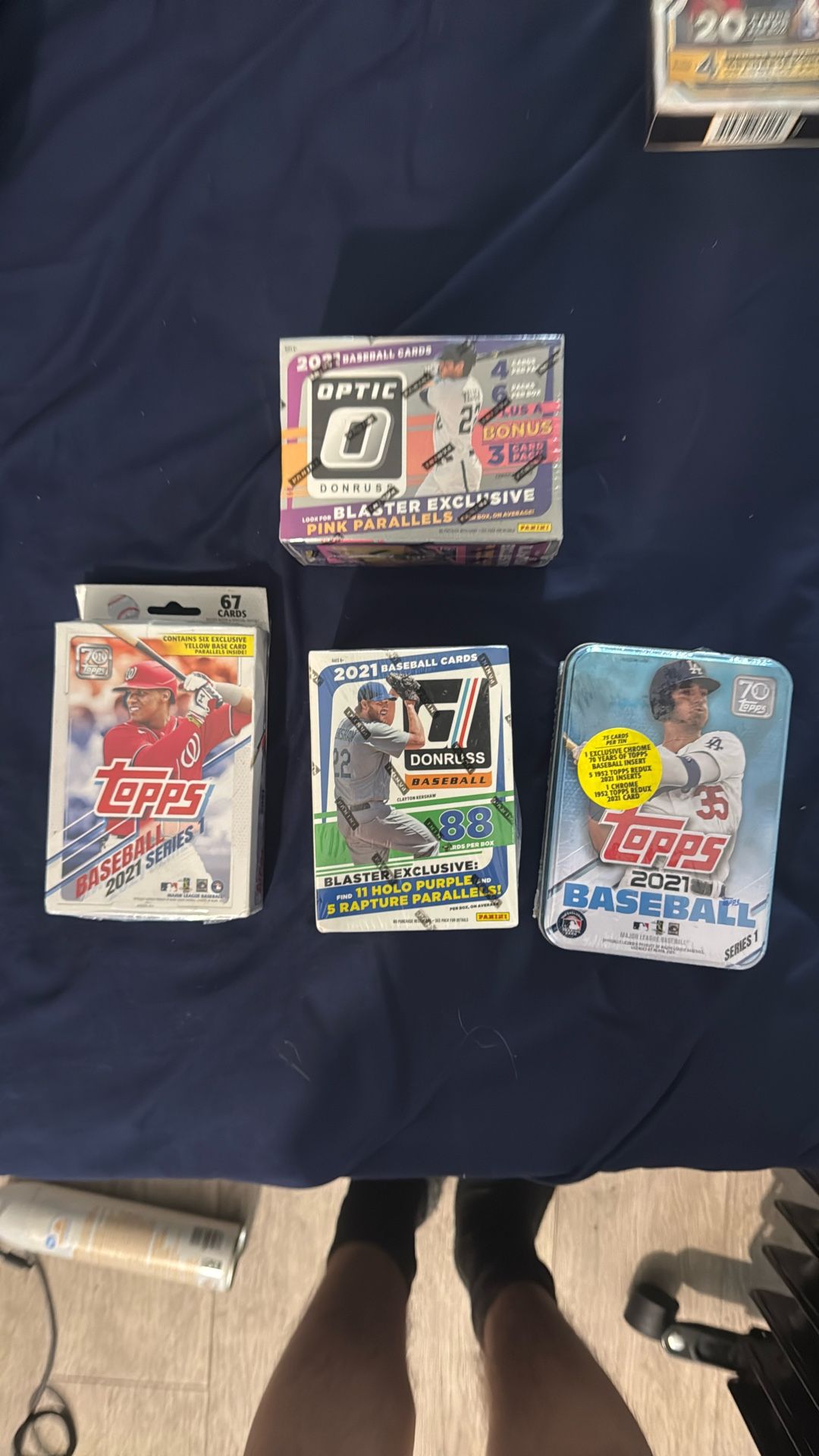 2021 Baseball Cards All Brand New