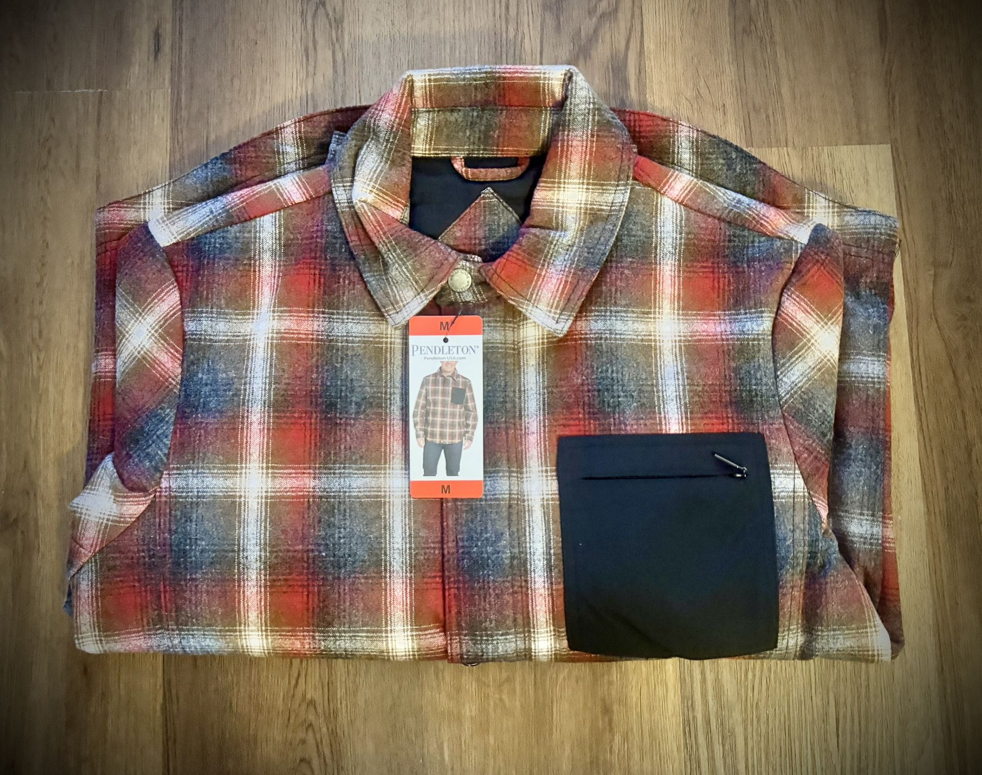 Pendleton Men’s Flannel Jacket Size M 
