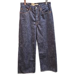 NWT Levi’s Premium Wide Leg Ribcage Denim Jeans Size 30 30" Inseam