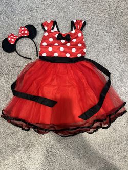 Minnie Mouse Little Girls Costume 