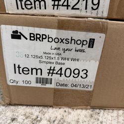BRP Box Shop  4093 and 4219 Boxes
