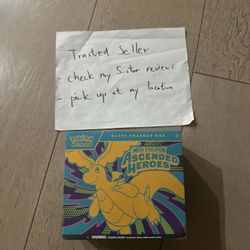 Pokemon TCG Ascended Heroes Elite Trainer Box ETB - check photos