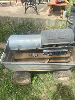 Vintage forced-air heater