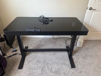 Black Electric Standing Desk