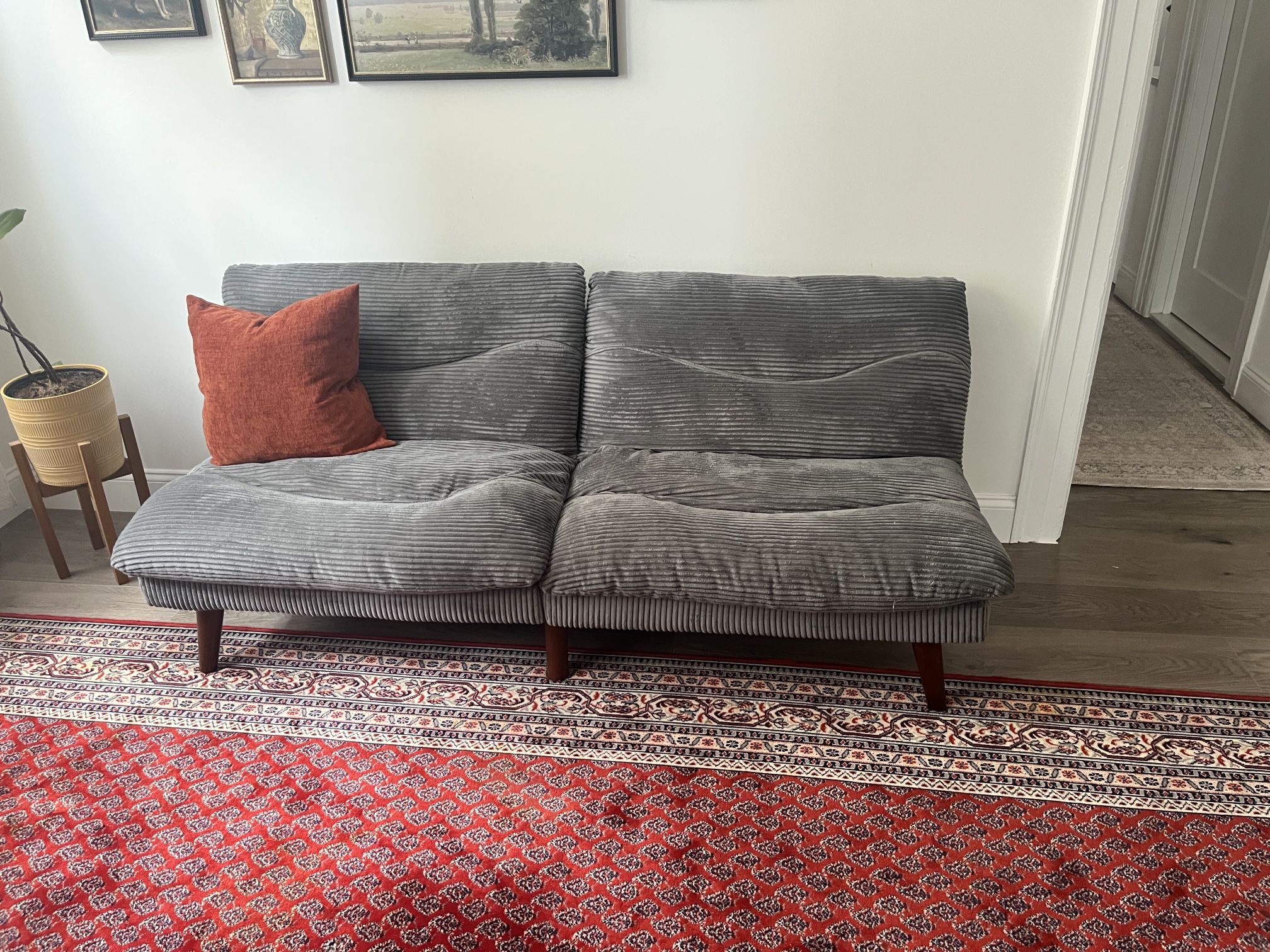Grey Futon