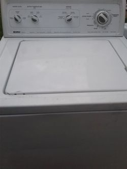 Kenmore washer