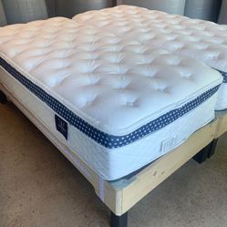 🛏️🛏️ WinkBed LUXURY HYBRID with PillowTop (SPLIT-KING) Mattress - SALE ~80% Off