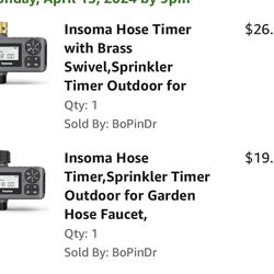 Sprinkler Timers 