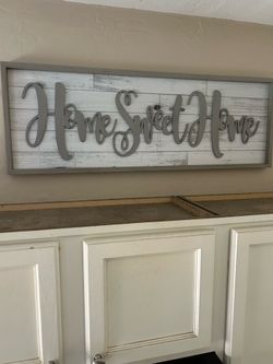 Home Sweet Home Sign