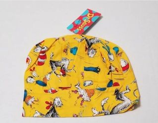 Dr Seuss ASD Living Adult Chef's Hat Cat Antics One Size Yellow
