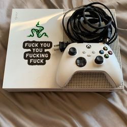 Brand: Xbox One S, Model: 1681, Color: White
