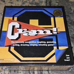 Cram! The Board Game - College Life Collides w/Pop Culture - Brand New Sealed!!!