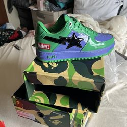 Hulk Bape Brand New Size 8.5 