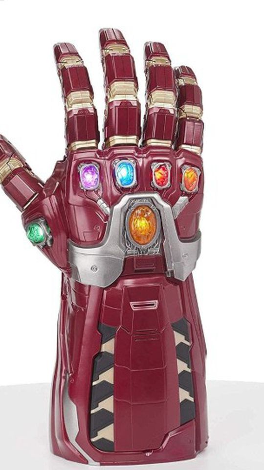 Avengers Marvel Legends Series Endgame Power Gauntlet Articulated Electronic Fist,Brown