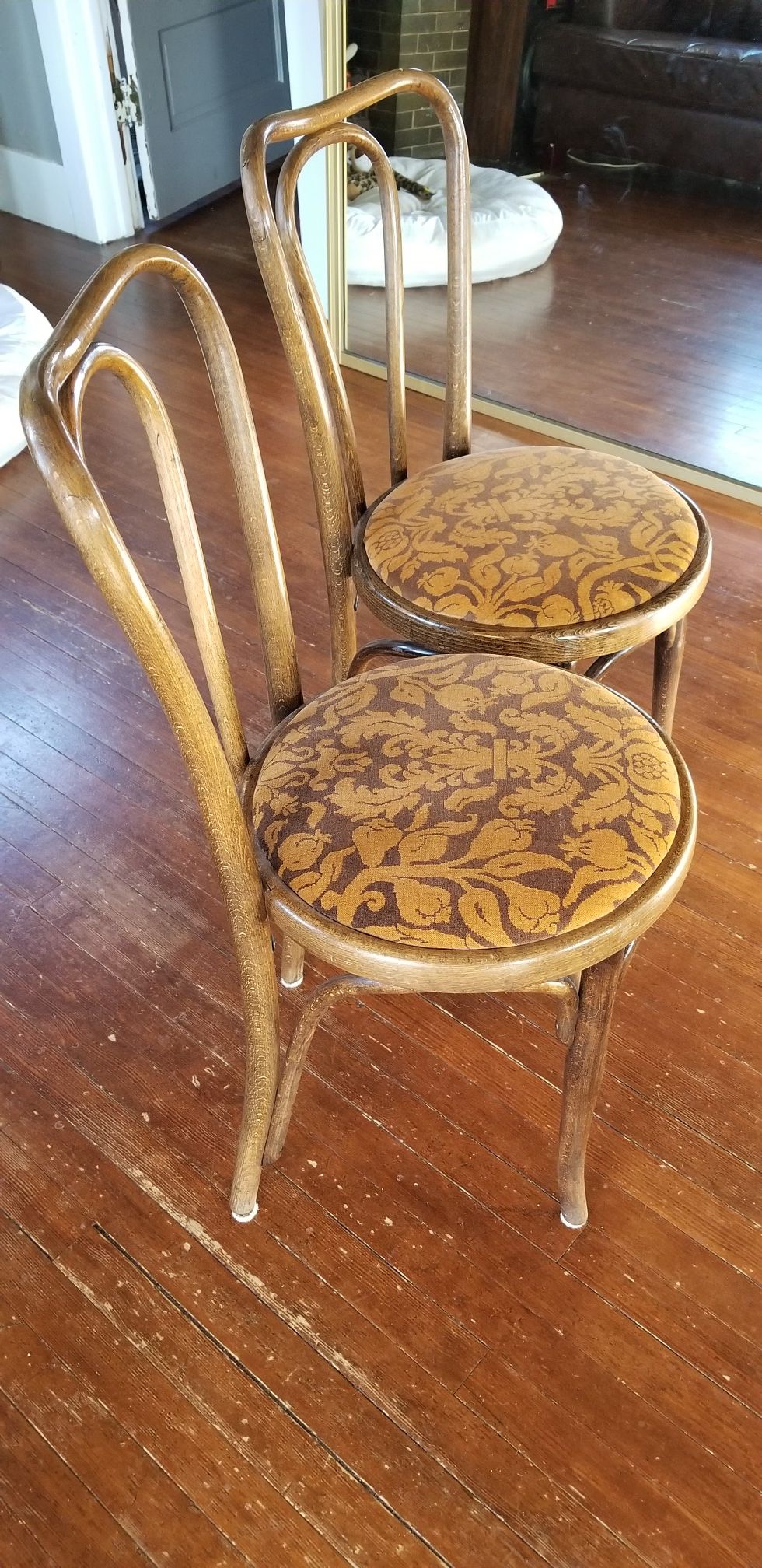 Vintage: 1900s Bentwood bistro chairs