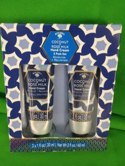Bolero Coconut Rose Milk Hand Cream 2-Pack
