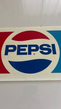 Collectible rare Pepsi sign