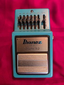 Ibanez GE9 - EQ - Vintage Guitar Pedal - 1980's Japan