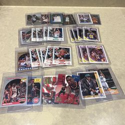 NBA VINTAGE BIRD, MAGIC, PIPPEN, SHAQ, MALONE LOT
