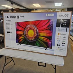 LG 75 INCH UHD TV'S 75UT8000 IN STOCK W/WARRANTY MAGIC REMOTE BLUETOOTH - PAYMENT PLANS