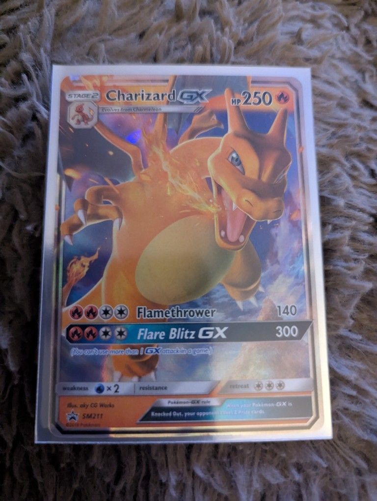 Charizard GX Hidden Fates Promo Sm211