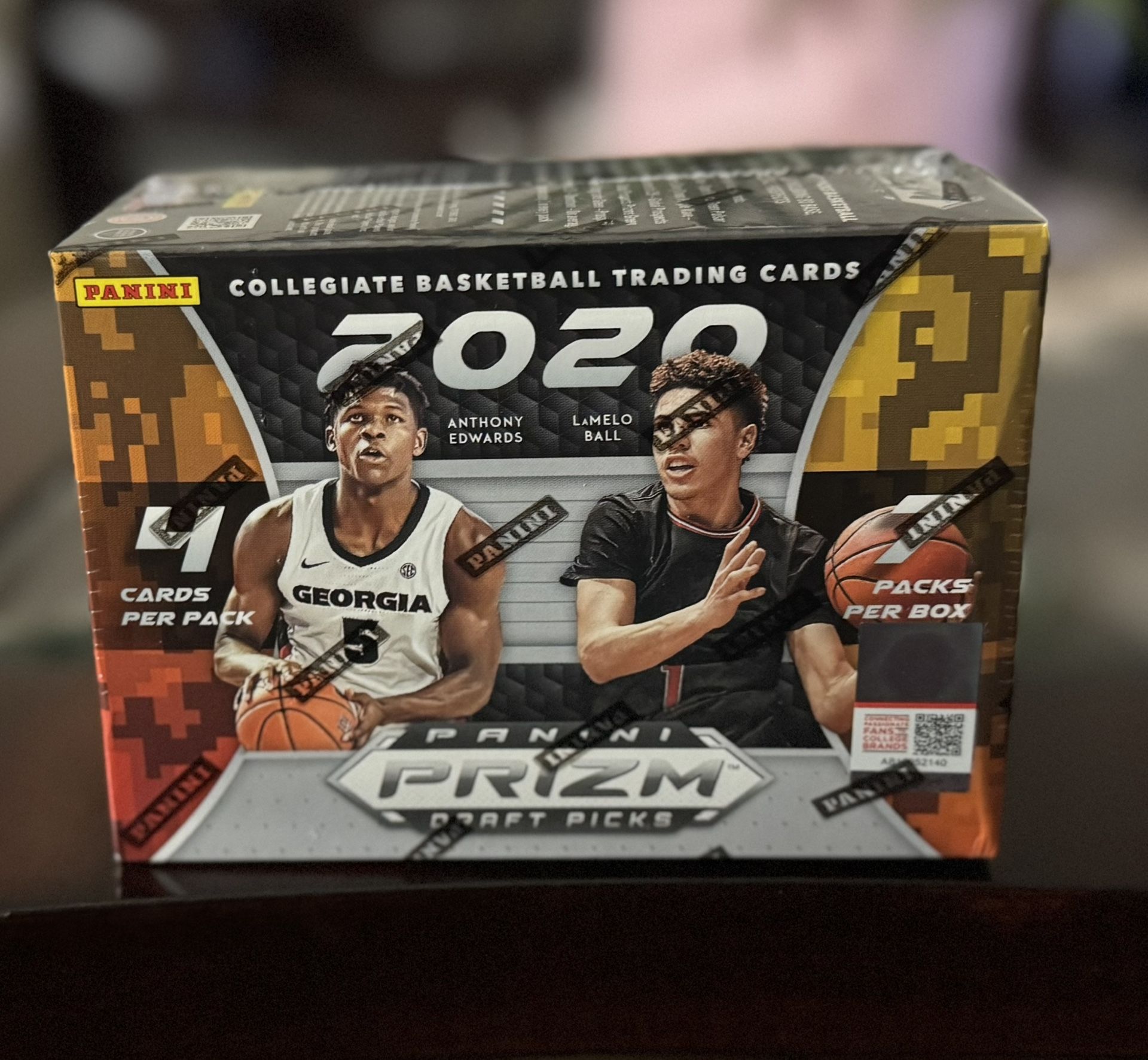 Sealed Box Panini Prizm Collegiate Basketball