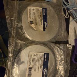 2 Plastic Flat Cleanout Cover