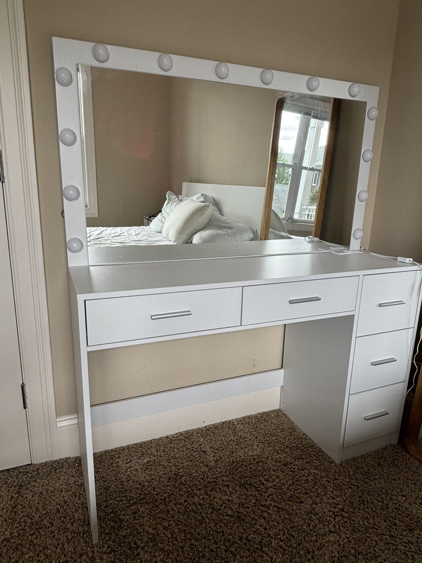 White Vanity