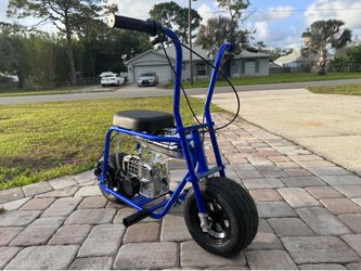 Mini bike~2 stroke~big bars~anodized