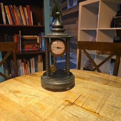An antique clock