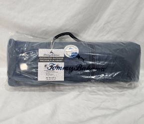 Tommy Bahama Oversized Outdoor Packable Blanket 50x70 Waterproof Picnic